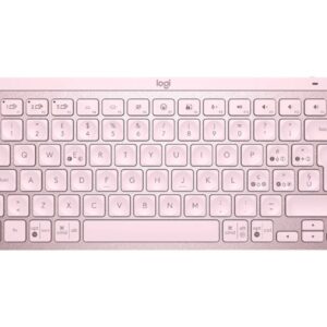 Teclado logitech mx keys mini rosa