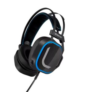 Auriculares gaming denver ghs – 131 usb negro