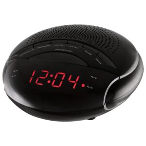 Radio reloj despertador nevir nvr – 335dd negro