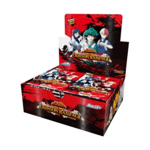 Jogo cartas my hero academia booster