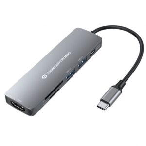 Adaptador usb – c 6en1 conceptronic donn11 hdmi