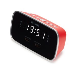 Radio reloj despertador aiwa cru – 19 1.5w