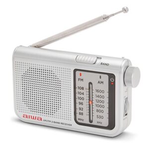 Radio portatil aiwa rs – 55 plata