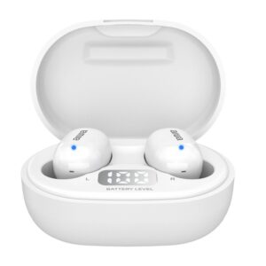 Auriculares inalambricos aiwa ebtw – 150 bluetooth blanco