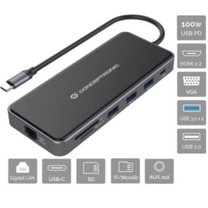 Adaptador conceptronic usb tipo c a