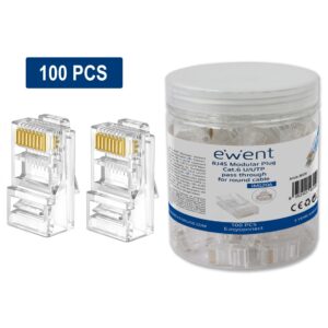 Conector rj45 ewent easyconnect im1206 cat.6