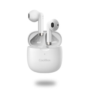 Auriculares coolbox tws – 01 manos libres blancos