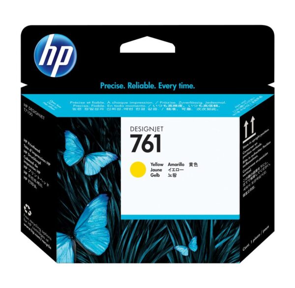 Cabezal hp designjet 761 amarillo