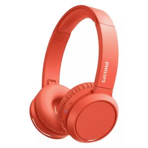 Auriculares philips tah4205rd 00 inalambrico rojo