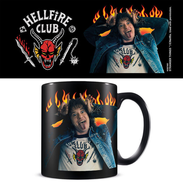 Caneca pyramid stranger things eddie helfire