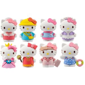 Figura hello kitty vestidos 1 unidade