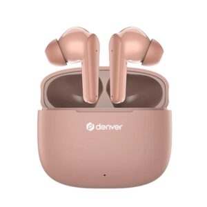 Auriculares denver twe – 48w inalambrico dusty rose