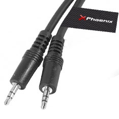 Cable audio mini jack 3.5 mm