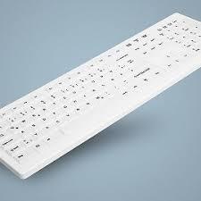 Teclado active key ak – c8100f – uvs – w sp blanco