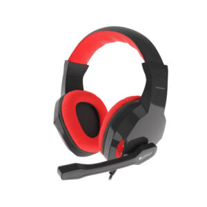 Auriculares gaming genesis argon 100 rojos