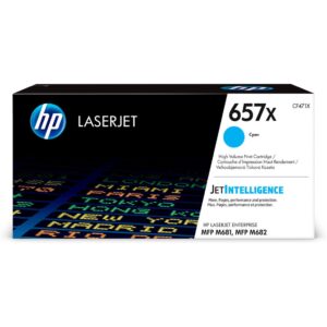 Toner hp 657x cyan