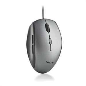 Raton ngs wired ergo silent mouse