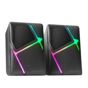 Altavoces mars gaming ms – h rgb negro