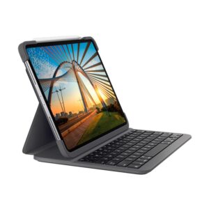 Funda logitech slim folio con teclado