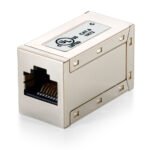 Adaptador rj45 equip cat6 apantallado hembra