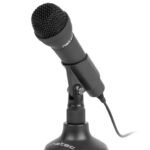 Microfono natec adder negro