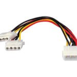 Duplicador cable alimentacion atx equip conector