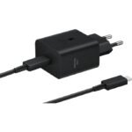 Cargador samsung usb - c 45w negro con