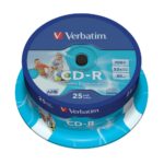 Verbatim cd - r 700mb 52x tarrina 25