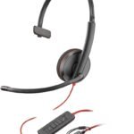 Auriculares poly blackwire 3210 monaural usb - c