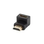 Adaptador hdmi 4k lanberg macho - hembra angulo