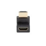 Adaptador hdmi 4k lanberg macho - hembra angulo
