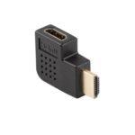 Adaptador hdmi 4k lanberg macho - hembra angulo