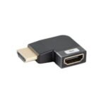 Adaptador hdmi 8k lanberg macho - hembra angulo
