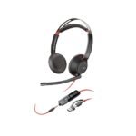 Auriculares poly blackwire 5220 negro