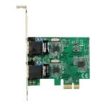 Tarjeta red startech 2 puertos ethernet