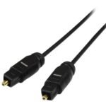 Cable toslink startech 4.5m macho - macho negro