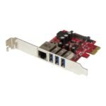 Tarjeta red startech pexusb3s3ge 1x rj45