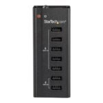 Estacion carga usb startech 7 puertos