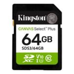 Tarjeta memoria sdxc 64gb kingston canvas