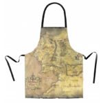 Delantal mapa el señor los anillos