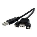 Cable usb 2.0 startech 0.30m macho - hembra
