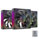 Ventilador mars gaming mf - linkfinity argb 3x
