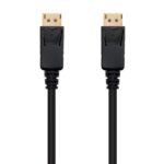 Cable displayport nanocable 1m macho - macho negro
