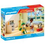 Playmobil action heroes: pediatria con osito