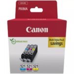 Multipack canon cli 521 pixma 3600