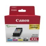 Multipack tinta canon cli - 581xxl bk c