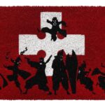 Felpudo 60x40 cm logo fire force