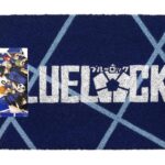 Felpudo 60x40 cm logo blue lock