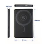 Powerbank ewent ew1160 ultraslim magsafe 5000mah