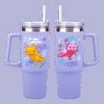 Vaso termo con pajita paladone minecraft